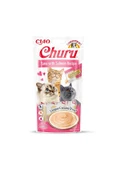 Ciao Churu Cream Ton Balıklı ve Somonlu Kedi Ödül Kreması 4 x 14 Gr - 1