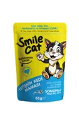 Smilecat Pouch Yetişkin Kedi Somonlu 85g - 2