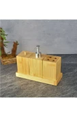 Tohana Bambu Banyo Seti 25x10x16 cm - 1