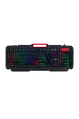 Everest KB-R800 METAFOR USB Gökkuşağı Aydınlatmalı Q Metal Yüzey Gaming Oyuncu Klavyesi - 2