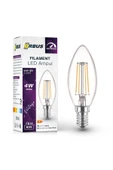 Orbus DİM Edilir LED Filament Ampul B35 4 Watt 400lm E14 Sarı Işık - 2