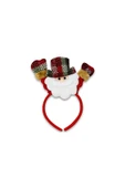Yılbaşı Noel Baba Ve Kardan Adam Figürlü Taç - 1