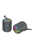 SHAZA Taşınabilir Bluetooth Hoparlör IPX6 Suya Dayanıklı - 6W Ses Çıkışı Gri - 1