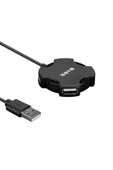 S-link Swapp SW-U212 Siyah Usb 2.0 4 Port Hub Kablolu Çevirici Adaptör - 2