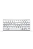 Inca Ibk-565Bt Bluetooth  5.0 Rechargeable Smart  Silver  Keyboard - 1