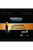 Duracell Optimum İnce Pil 8'li - 1