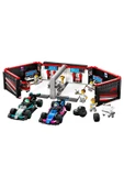 Lego City F1 Garaj AMG ve Alpine 60444 - 1