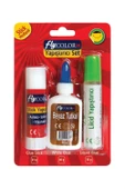 Fly Yapıştırıcı Set 21gr Stick+30 gr Su Bazlı Yapıştırıcı+40 gr Tutkal - 2