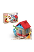DedeArt Craft Inşaat Kinetik Kum Ev Seti 750 Gr. - 1