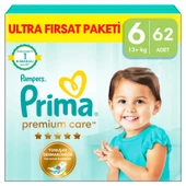 Prima Premium Care Fırsat Paket 6 Beden 13+ Kg 62'li - 1
