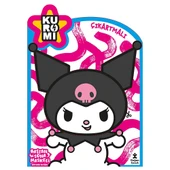 Kuromi Baştan Sona Maskeli Boyama Kitabı - 1