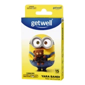 Getwell Minions Teddy Bear Yara Bandı 15 Adet - 1