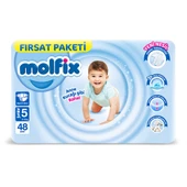 Bebek Bezi 5 Beden Junior Fırsat Paketi 11-18 kg 48 adet thumbnail 1