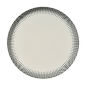 Güral Porselen Bilboa Siyah Servis Tabak 25 Cm - 1