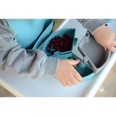 Puzzle Mama Tabağı Mineral Blue Powder Grey - 3