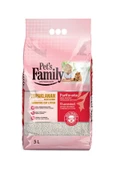Pets Family Kedi Kumu Naturel İnce Bentonit 5L - 1