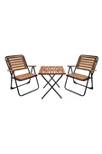 Metal İskelet Bistro Set - 2