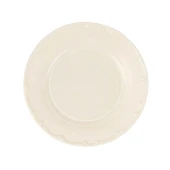 Porselen Liana Pasta Tabağı - Krem - 19 cm - 2