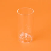 Star Dağlı Borosilikat Cam Bardak - Şeffaf - 300 ml - 1