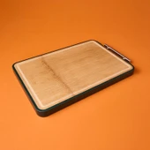Çift Taraflı Desenli Kesme Tahtası - Asorti - 30x36 cm - 1