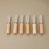 Life Ahşap Saplı 6'lı Terayağ Bıçağı - Kahverengi - 10,2 cm - 3