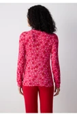 Penti Bloom Printed Fuşya Termal Pijama Üstü - 4