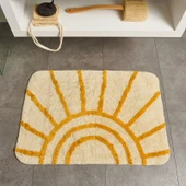 Soft Sun Tufting Banyo Paspası - Ekru - 60x90 cm - 1
