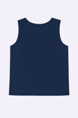 Erkek Kaptan Baskılı %100 Pamuk Kolsuz T-shirt - 3