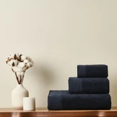 Soft Premium Yüz Havlusu - Lacivert - 50x90 cm - 2