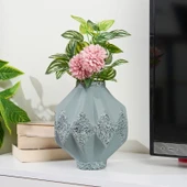 Deco Anitta Vazo - Gri - 24 cm - 1