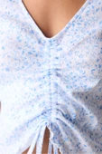 Penti Pamuklu Alice Pointel Mavi Tişört Pijama Üstü - 3