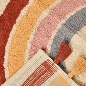 Soft Tufting Banyo Paspası - Renkli - 60x90 cm - 3
