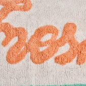 Soft Fresh Granny Tufting Banyo Paspası - Beyaz - 60x90 cm - 2