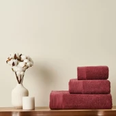 Soft Premium El Havlusu - Bordo - 30x50 cm - 2