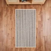 Soft Pirn Halı - Siyah - 80x150 cm thumbnail 1