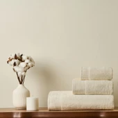 Soft Premium Yüz Havlusu - Beyaz - 50x90 cm - 2