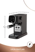 OK0034-05 Arzum Okka Espresso Solo Yarı Otomatik Espresso Makinesi - Krom - 3