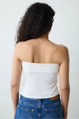 Penti Foldable Bandeau Kırık Beyaz Üst - 5