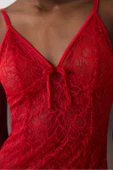 Penti Lacy Kırmızı Elbise Gecelik - 3