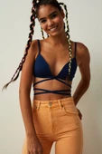 Penti Lacivert Bu4u Flex Strappy Balensiz Sütyen - 2