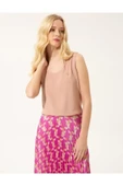 Pierre Cardin Kadın Pudra Kısa Kollu Bluz 50246370-vr042 - 1