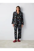 Penti Quinn Siyah Gömlek Pantolon Pijama Takımı - 1
