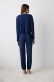 Penti Hailey Navy Lacivert Pantolon Pijama Takımı - 6