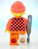 Orjinal Lego Minifigür Leg in Cast Fan thumbnail 2