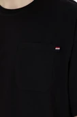 U.S. Polo Assn. Erkek Comfort Fit Bisiklet Yaka Siyah Tişört 50287062-vr046 - 7
