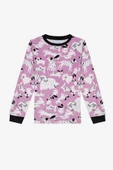 Penti Kız Çocuk Dog Family Pembe Pijama Takımı - 2