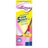 Clear Pınk Early Gebelık Testı - 2