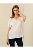 Pierre Cardin Ekru Regular Fit Tişört 50246197-vr019 - 1