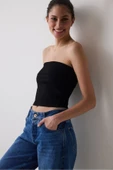 Penti Foldable Bandeau Siyah Üst - 3