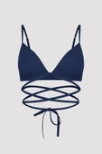 Penti Lacivert Bu4u Flex Strappy Balensiz Sütyen - 6